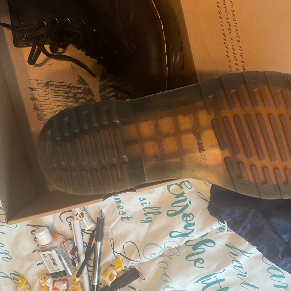 Dr Martens. Women Size 8.  Worn only a couple of times. Paid $145 asking $90